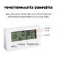 Horloge Électronique Météo - Design et Précision