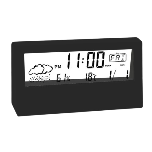 Horloge Électronique Météo - Design et Précision