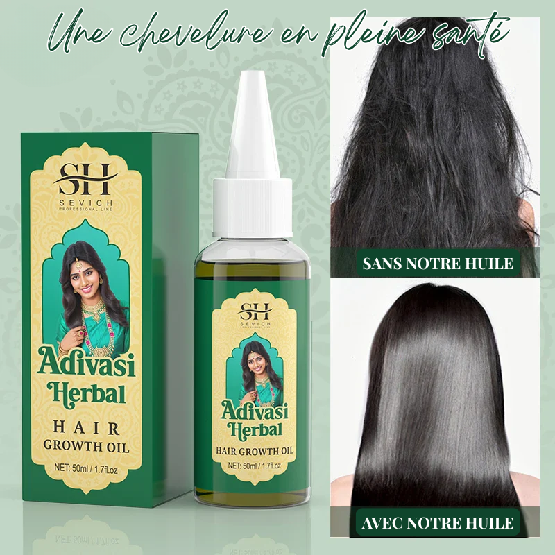 Huile Indienne de Pousse Cheveux