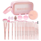 Kit Complet Maquillage Pinceaux & Éponges - 27 PCS