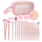 Kit Complet Maquillage Pinceaux & Éponges - 27 PCS