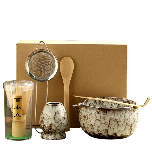 Kit Complet pour Matcha Japonais - 6PCS