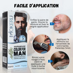 Kit Teinture Semi-Permanente pour Barbe