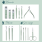 Kit coupe ongles professionnel portable - 16PCS