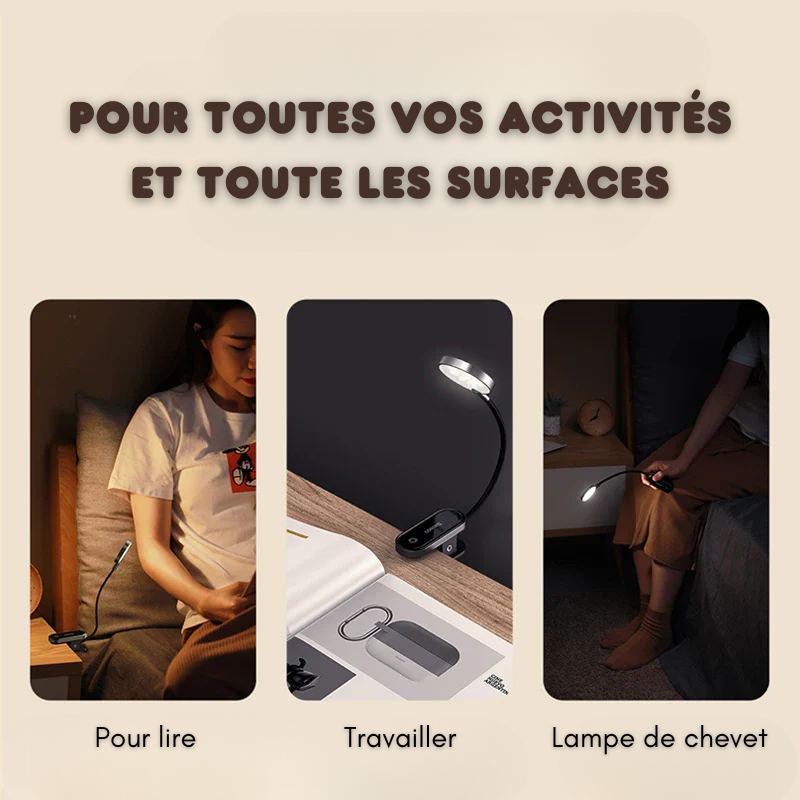 Lampe de lecture tactile sans fil