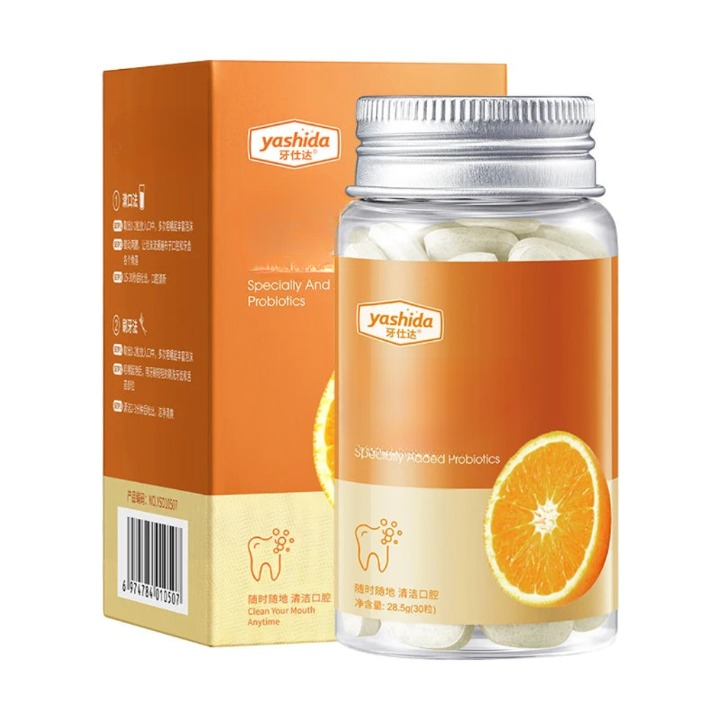 Le Dentifrice à Croquer Haleine Fraîche - 30 Pastilles