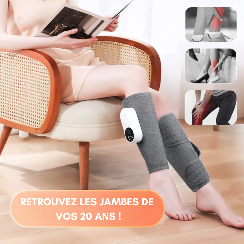 Rouleau De Massage Pour Jambes à 9 Roues – Anneau De Massage Amincissant, Réduction Cellulite