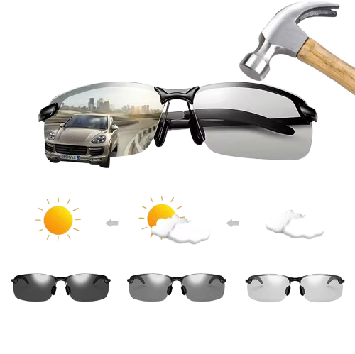 Lot de 2 Paires de Lunettes de Soleil Polarisantes Incassables