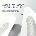 Lot de 4 Patchs pour Yeux Microneedling Réutilisables