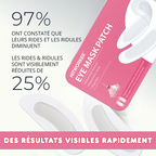 Lot de 4 Patchs pour Yeux Microneedling Réutilisables