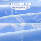 Lot de 4 Boxers en Soie Glacée à motifs