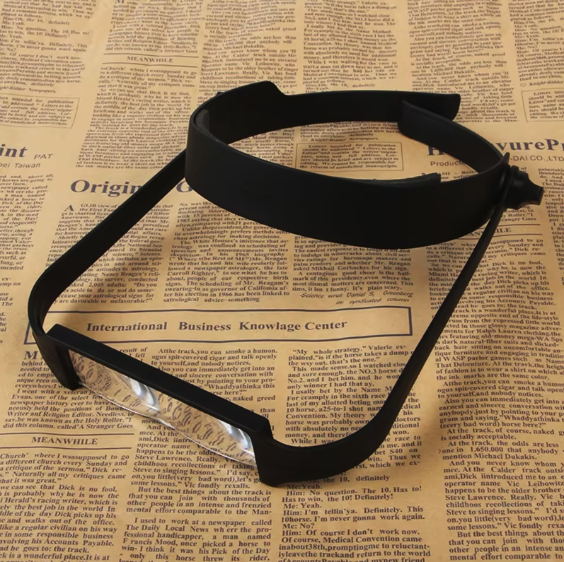 Loupe Frontale Réglable avec 4 Lentilles