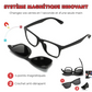Lunettes 6 en 1 Polarisées à Clip Magnétique