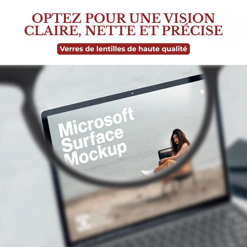 Lunettes de Lecture Fermeture Avant Magnétiques - Cordon Silicone Réglable