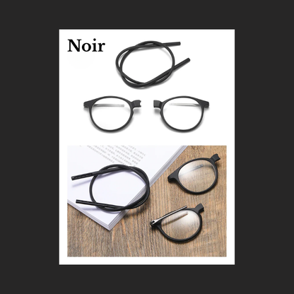 Lunettes de Lecture Fermeture Avant Magnétiques - Cordon Silicone Réglable