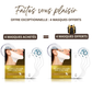 Masque Lifting Menton & Cou au Collagène OR 24K - 4 ACHETÉS = 4 OFFERTS