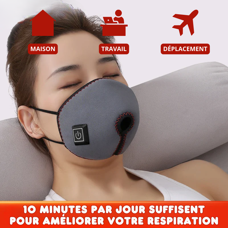 Masque Facial Thérapie Infrarouge Nasale - Soulagement Nez bouché & Rhinite