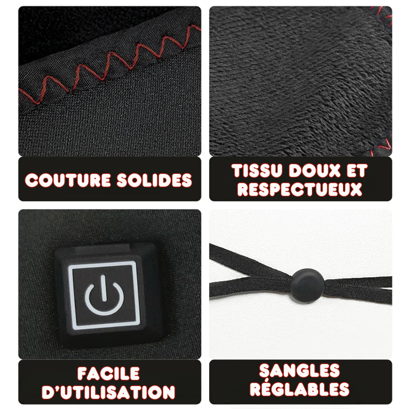 Masque Facial Thérapie Infrarouge Nasale - Soulagement Nez bouché & Rhinite