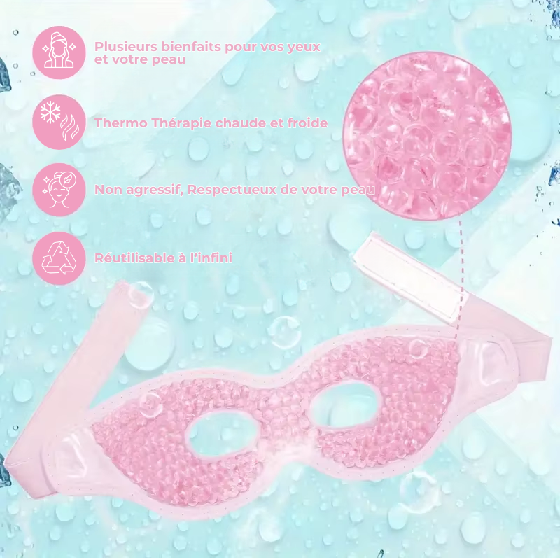 Masque en Gel Thermo Thérapeutique pour les Yeux