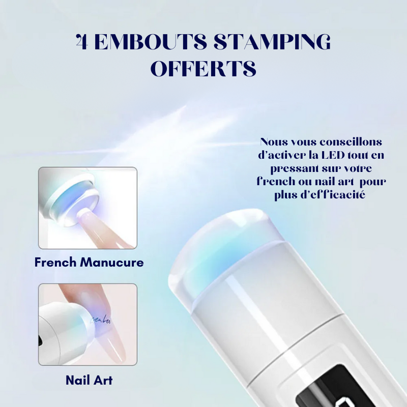 Mini Stylo Lampe UV/ LED pour manucure vernis gel