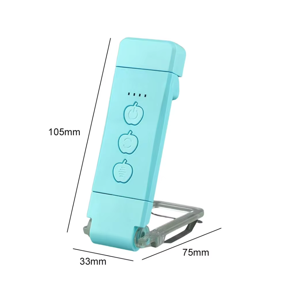 Mini Lampe à Clip de Lecture Portable - 3 Lumières + 5 Intensités