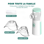 Mini Nébuliseur Médical - Idéal pour maladies respiratoires