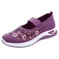 Mocassins en Maille avec Broderie Florale - Printemps