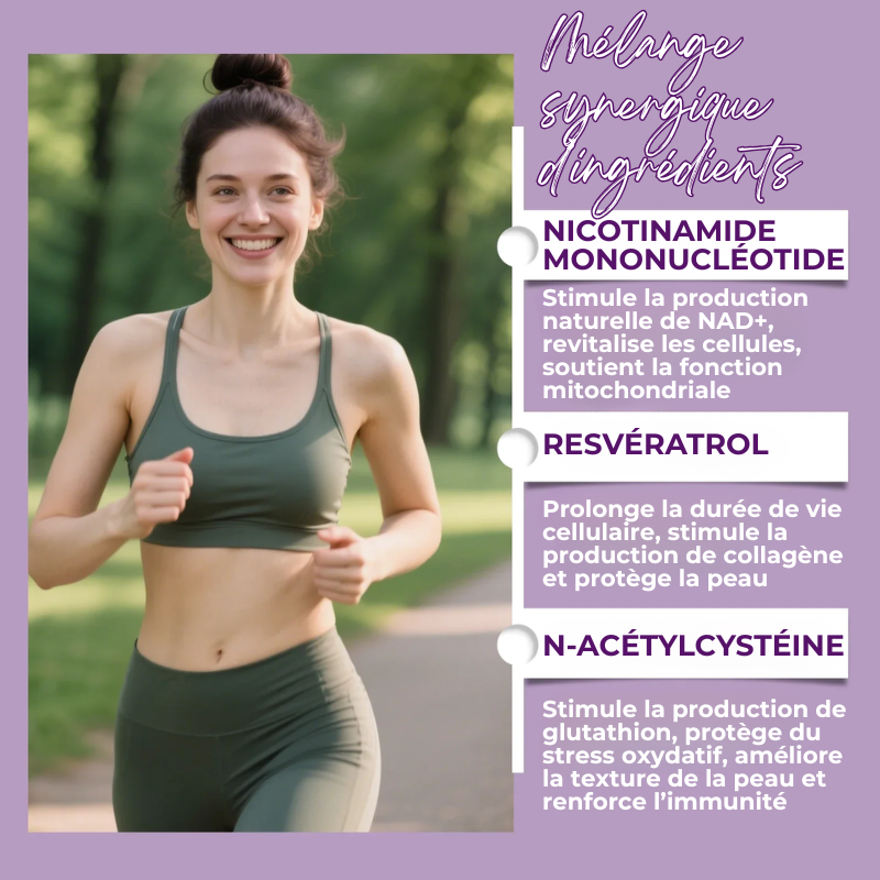 NAD+ Patchs - Booster énergie, métabolisme et anti-âge