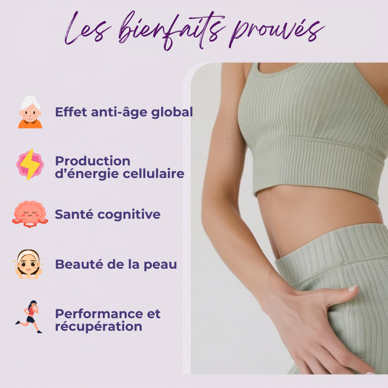 NAD+ Patchs - Booster énergie, métabolisme et anti-âge