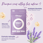 NAD+ Patchs - Booster énergie, métabolisme et anti-âge