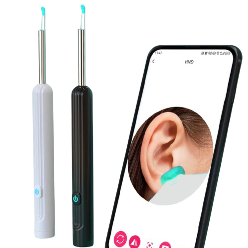 Nettoyeur Auriculaire Connecté – Compatible iOS & Android