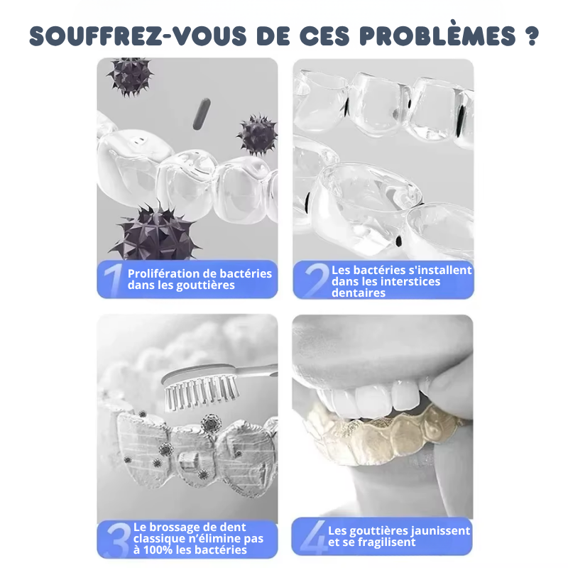 Nettoyeur à Ultrasons pour Appareils Orthodontiques