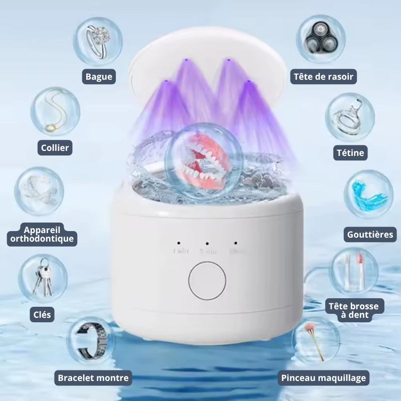 Nettoyeur à Ultrasons pour Appareils Orthodontiques