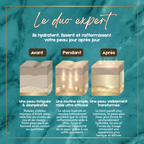Pack Soin Anti-Âge Cou & Visage – Crème Raffermissante Sculptante + Sérum Visage au Collagène