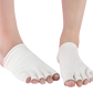 Paire de Demi Chaussette Séparatrice d'Orteils en Gel & Fibre de Coton