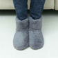 Pantoufles Bottes Chauffantes USB en Peluche Douce
