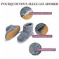Pantoufles Bottes Chauffantes USB en Peluche Douce