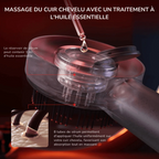 Peigne Thérapeutique Infrarouge Multifonctionnel - Massage du Cuir Chevelu