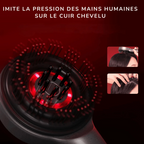 Peigne Thérapeutique Infrarouge Multifonctionnel - Massage du Cuir Chevelu