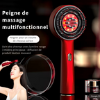 Peigne Thérapeutique Infrarouge Multifonctionnel - Massage du Cuir Chevelu