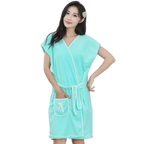 Peignoir de Bain en Microfibre Super Absorbante - Femme