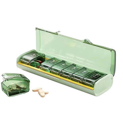 Pilulier de Poche Semainier 7J