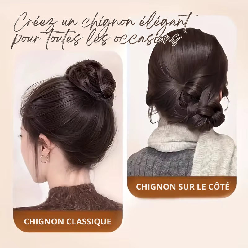 Pince Magique à Faux Chignon Tressé