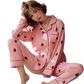 Pyjama Côtelé Chemise & Pantalon - Mi-Saison