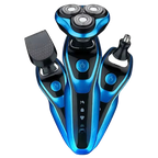 Rasoir Électrique 3-en-1 Étanche Rechargeable