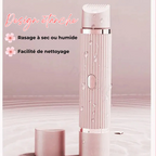 Rasoir Électrique Femme 2-en-1 Zones Sensibles