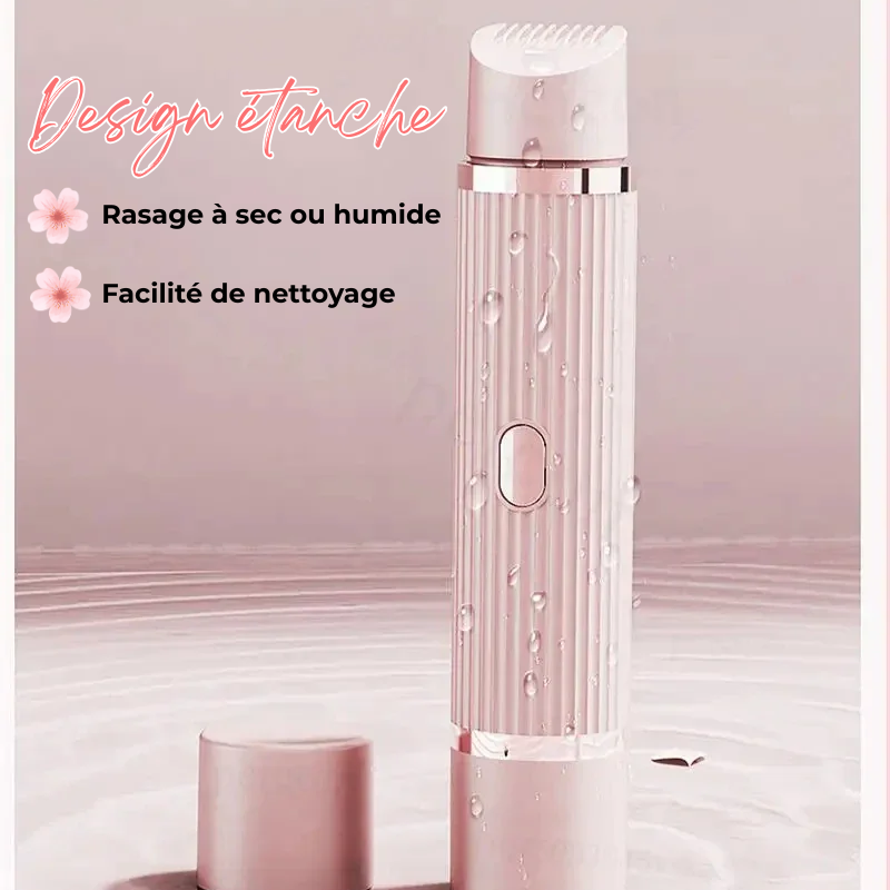Rasoir Électrique Femme 2-en-1 Zones Sensibles