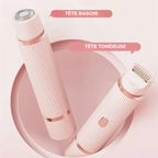 Rasoir Électrique Femme 2-en-1 Zones Sensibles