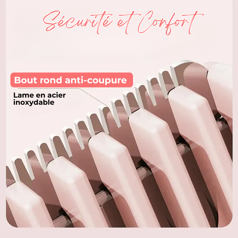Rasoir Électrique Femme 2-en-1 Zones Sensibles