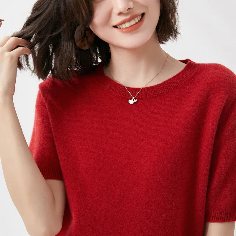 Top Classique Tricoté Femme – Plusieurs Couleurs
